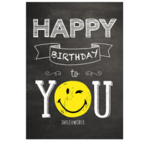 CARTE VOEUX BSB HAPPY BIRTHDAY A4
