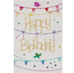 CARTE VOEUX BSB HAPPY BIRTHDAY