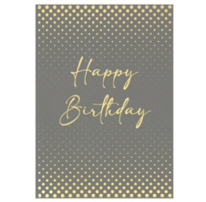 CARTE VOEUX BSB HAPPY BIRTHDAY A4