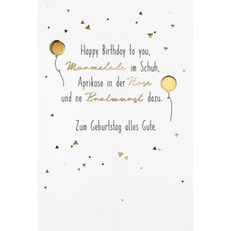 CARTE VOEUX BSB HAPPY BIRTHDAY
