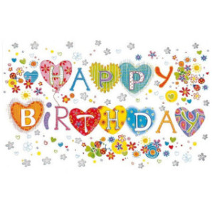 CARTE VOEUX BSB HAPPY BIRTHDAY