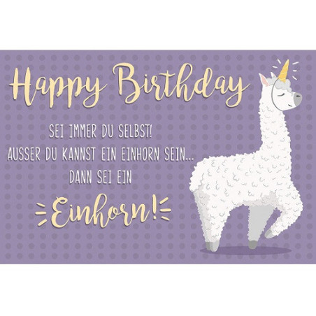 CARTE VOEUX BSB HAPPY BIRTHDAY