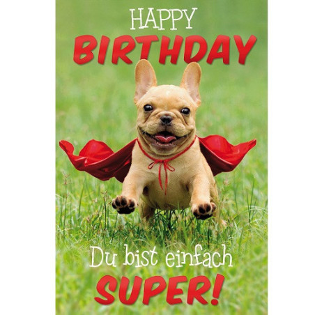 CARTE VOEUX BSB HAPPY BIRTHDAY