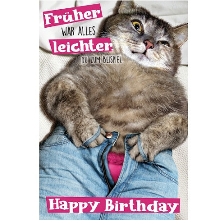CARTE VOEUX BSB HAPPY BIRTHDAY