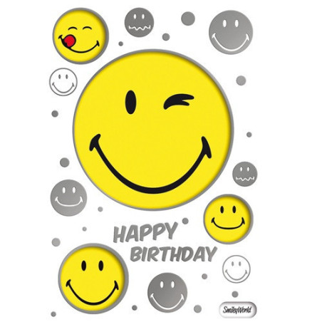 CARTE VOEUX BSB SMILEY