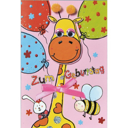 CARTE VOEUX BSB HAPPY BIRTHDAY ENFANT