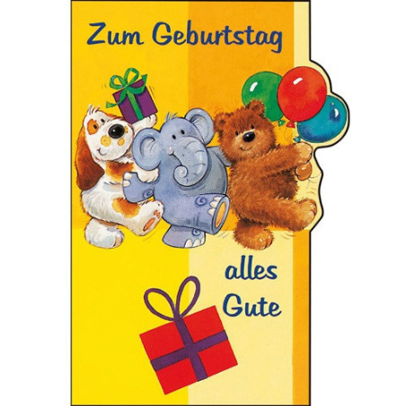 CARTE VOEUX BSB HAPPY BIRTHDAY ENFANT