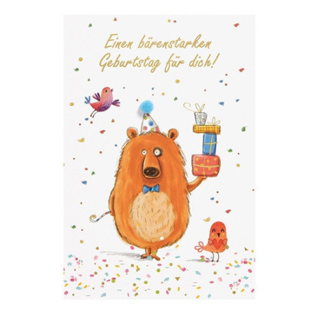 CARTE VOEUX BSB HAPPY BIRTHDAY ENFANT