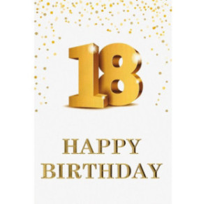 CARTE VOEUX BSB HAPPY BIRTHDAY 18