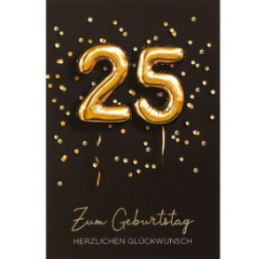 CARTE VOEUX BSB HAPPY BIRTHDAY 25