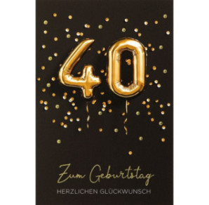 CARTE VOEUX BSB HAPPY BIRTHDAY 40