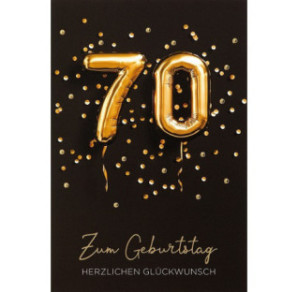 CARTE VOEUX BSB HAPPY BIRTHDAY 70