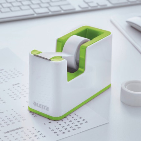 DEROULEUR TABLE 33MX19MM WOW DUAL LEITZ VERT + RUBAN