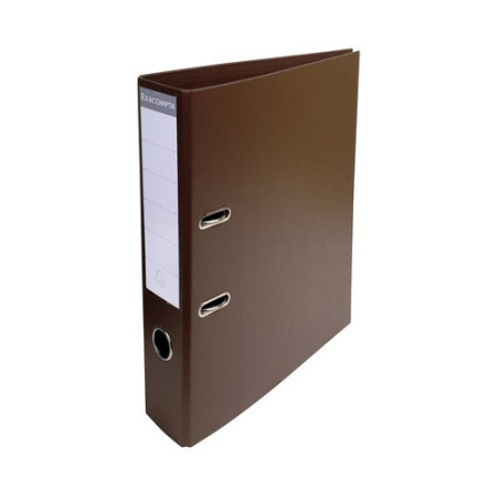 CLASSEUR EXACOMPTA PVC 7CM MARRON