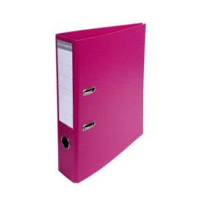 CLASSEUR EXACOMPTA PVC 7CM FRAMBOISE