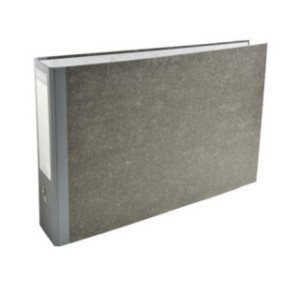 CLASSEUR EXACOMPTA CARTON A3 LARG. 8CM GRIS