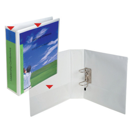 CLASSEUR EXACOMPTA PP 7,5CM PERS. BLANC