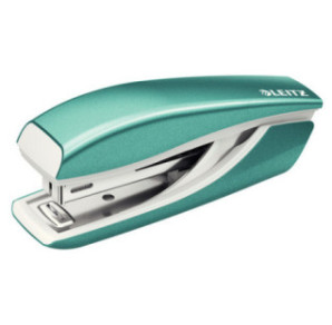 AGRAFEUSE LEITZ 5528 MINI NEXXT BLEU GLACIER METAL 10FLS