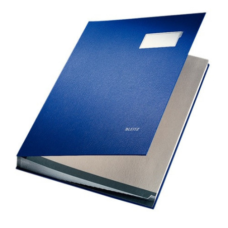 SIGNATAIRE LEITZ 20 COMP. BLEU