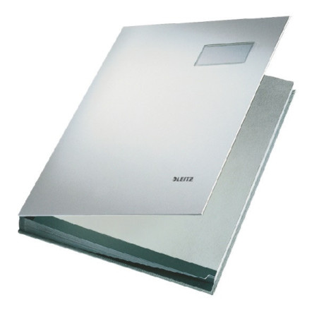 SIGNATAIRE LEITZ 20 COMP. GRIS