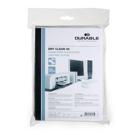 LINGETTES DURABLE DRY CLEAN 50PCS