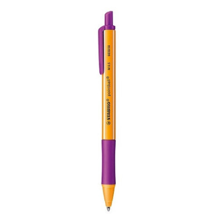 STYLO BILLE STABILO POINTBALL LILAS
