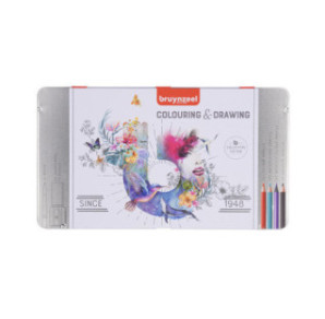 CRAYON COUL. TALENS BRUYNZEEL 70PCS
