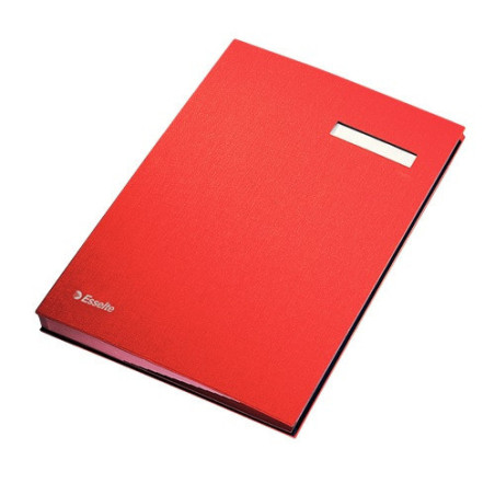 SIGNATAIRE ESSELTE 20 COMP. ROUGE