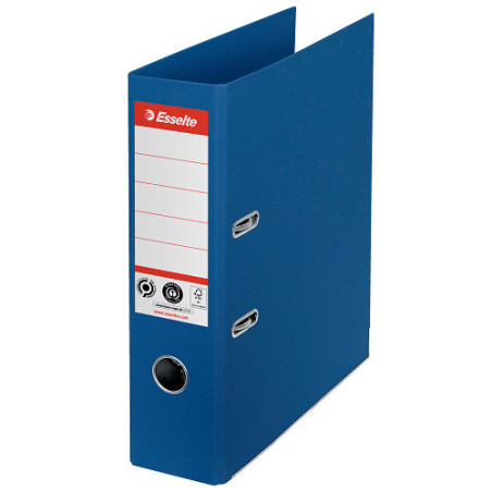 CLASSEUR ESSELTE CARTON RECYCLE 7CM BLEU