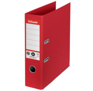CLASSEUR ESSELTE CARTON RECYCLE 7CM ROUGE