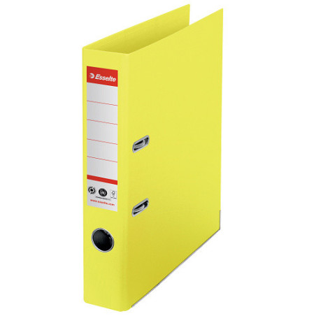 CLASSEUR ESSELTE CARTON RECYCLE 5CM JAUNE