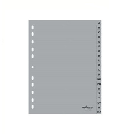 INTERCAL. A4 ALPHA. PLAST. GRIS DURABLE