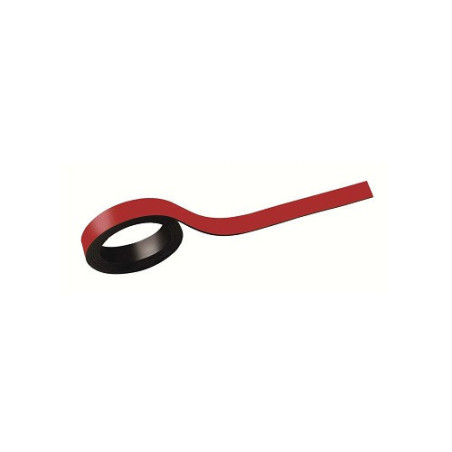 BANDE MAGNETIQUE MAUL 1CMX1M ROUGE 2PCS