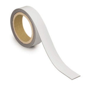 BANDE MAGNETIQUE MAUL 4CMX10M BLANC