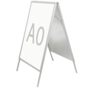 PORTE-AFFICHE MAUL TRETEAU D'AFFICHAGE A0 ALUMINIUM