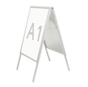 PORTE-AFFICHE MAUL TRETEAU D'AFFICHAGE A1 ALUMINIUM