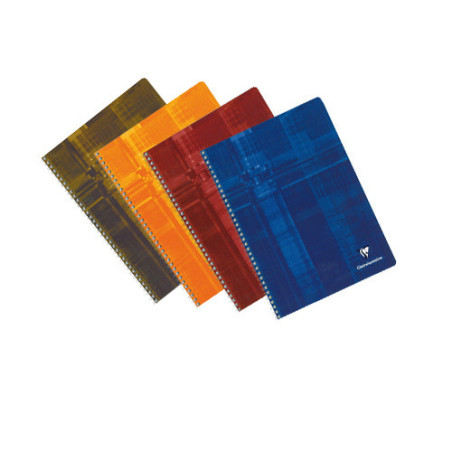 CAHIER CLAIREF. REL.INT. A4 SEYES 100FLS ASS.