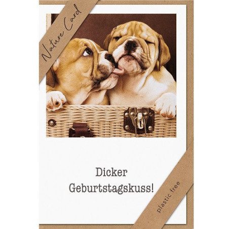 CARTE VOEUX BSB NATURE CARD HAPPY BIRTHDAY