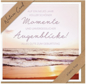 CARTE VOEUX BSB NATURE CARD HAPPY BIRTHDAY