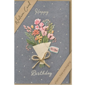 CARTE VOEUX BSB NATURE CARD HAPPY BIRTHDAY