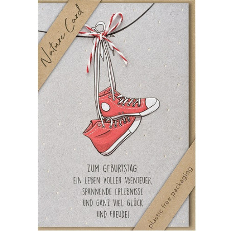 CARTE VOEUX BSB NATURE CARD HAPPY BIRTHDAY