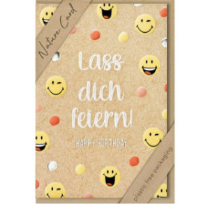 CARTE VOEUX BSB NATURE CARD HAPPY BIRTHDAY