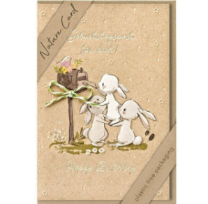 CARTE VOEUX BSB NATURE CARD HAPPY BIRTHDAY