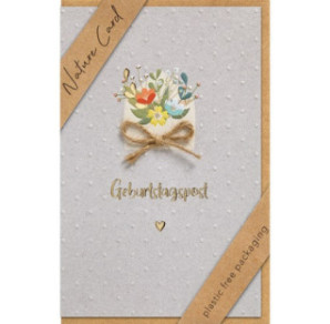 CARTE VOEUX BSB NATURE CARD HAPPY BIRTHDAY