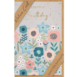 CARTE VOEUX BSB NATURE CARD HAPPY BIRTHDAY