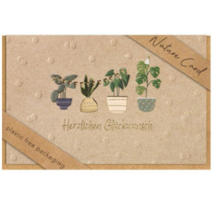 CARTE VOEUX BSB NATURE CARD HAPPY BIRTHDAY