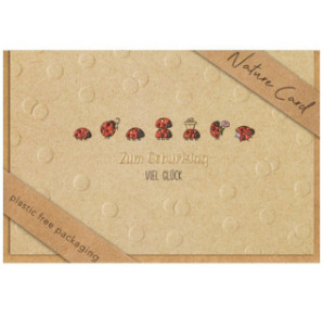 CARTE VOEUX BSB NATURE CARD HAPPY BIRTHDAY