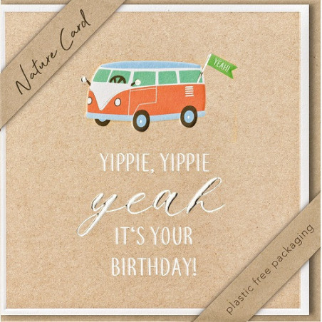 CARTE VOEUX BSB NATURE CARD HAPPY BIRTHDAY