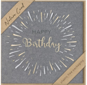 CARTE VOEUX BSB NATURE CARD HAPPY BIRTHDAY