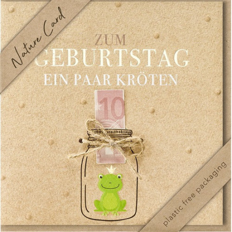 CARTE VOEUX BSB NATURE CARD HAPPY BIRTHDAY